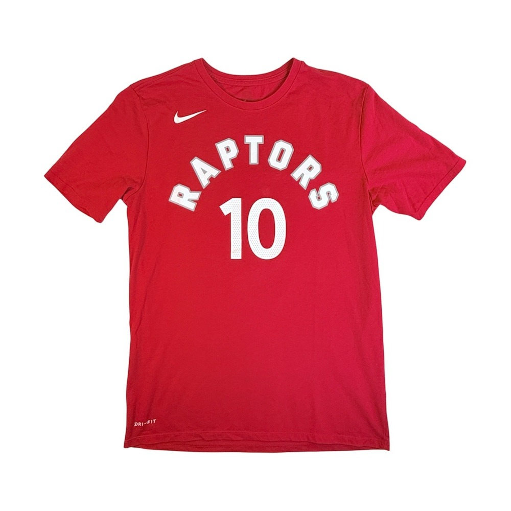 Nike Toronto Raptors DeRozan Men Medium Red NBA Dri-Fit Graphic T-Shirt